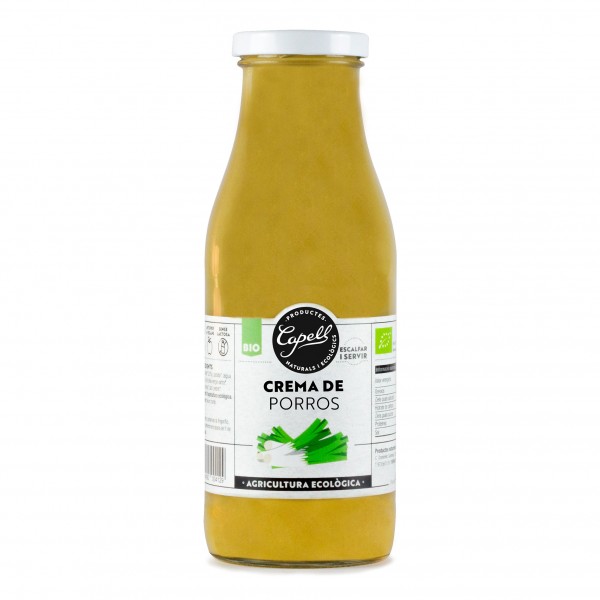 Crema de porro ECO (485g)